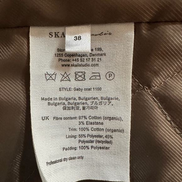 Skall Studio Gaby Coat size 38 - Picture 3 of 3